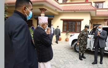 प्रधानमन्त्री देउवा र ओलीबीच भेटवार्ता : संसद्को अवरोध हटाउने र एमसीसी अगाडि बढाउने विषयमा छलफल